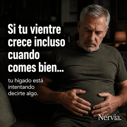 Nervia™ Drenaje Hepático — Desbloquea la red linfática de tu hígado
