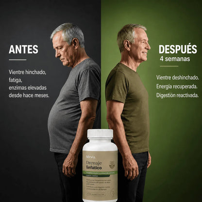 Nervia™ Drenaje Hepático — Desbloquea la red linfática de tu hígado
