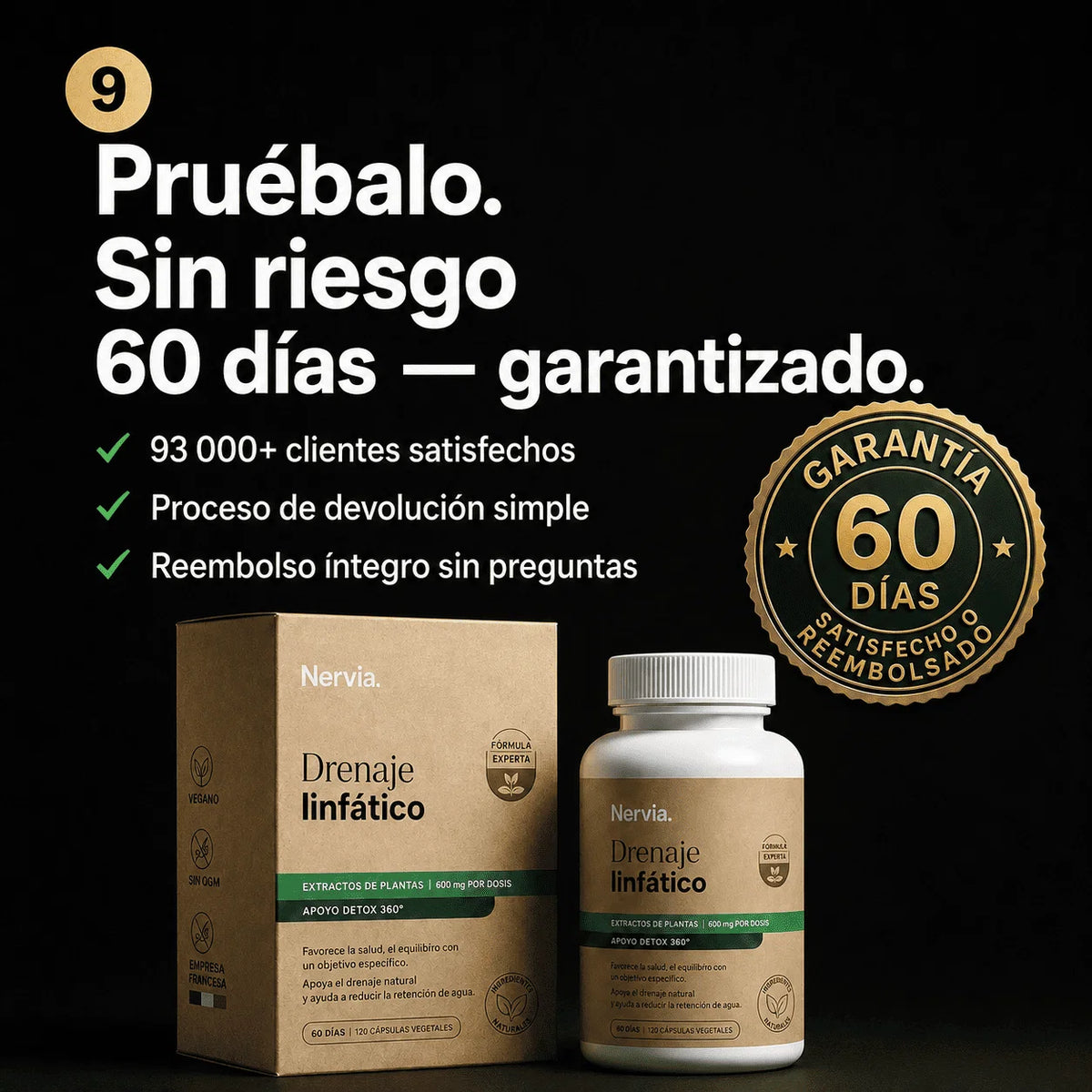 Nervia™ Drenaje Hepático — Desbloquea la red linfática de tu hígado