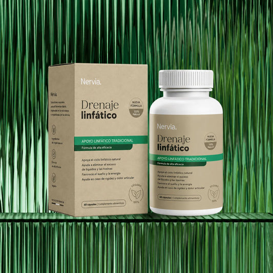 Nervia™ - Cápsulas de Drenaje Linfático - Transformación total en 60 días